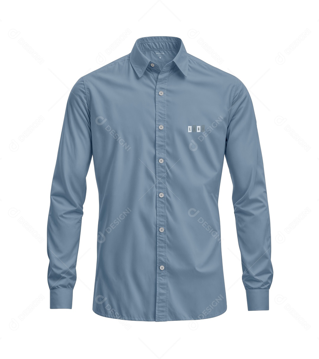 Camisa Mockup PSD Editável