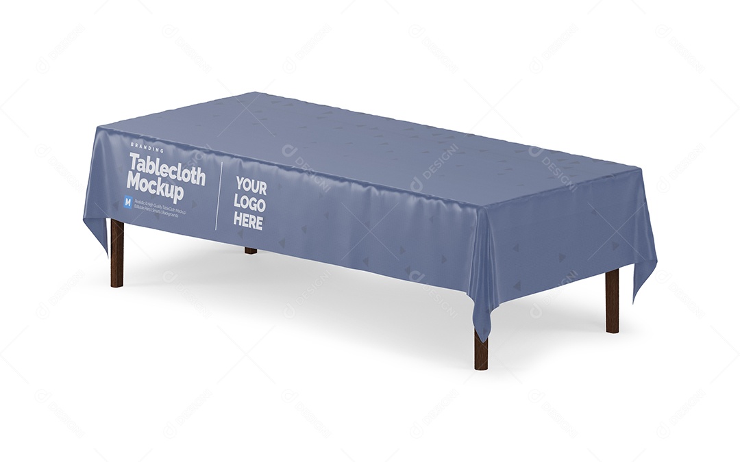 Mockup Toalha de Mesa Mockup PSD Editável