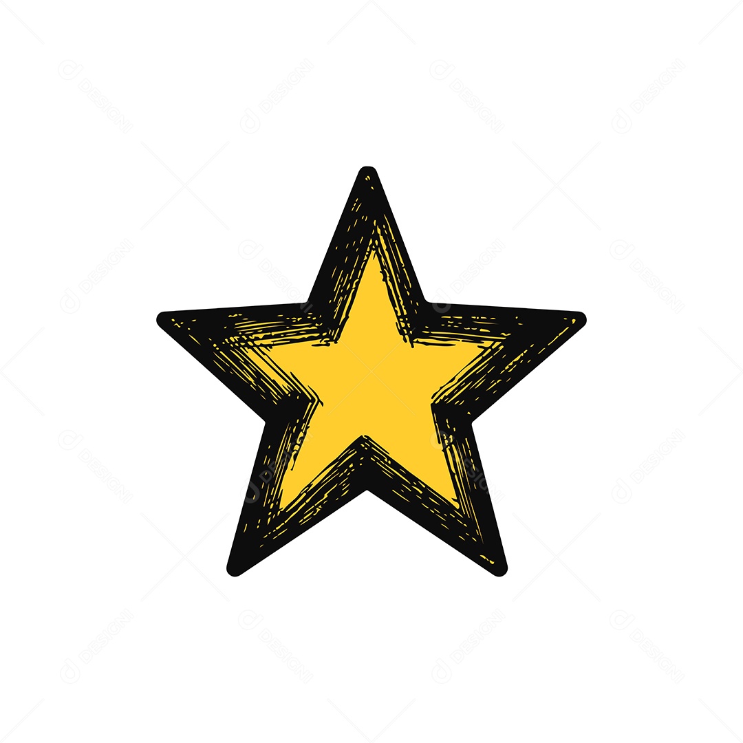 Ícone de Estrela Ilustração Vetor EPS