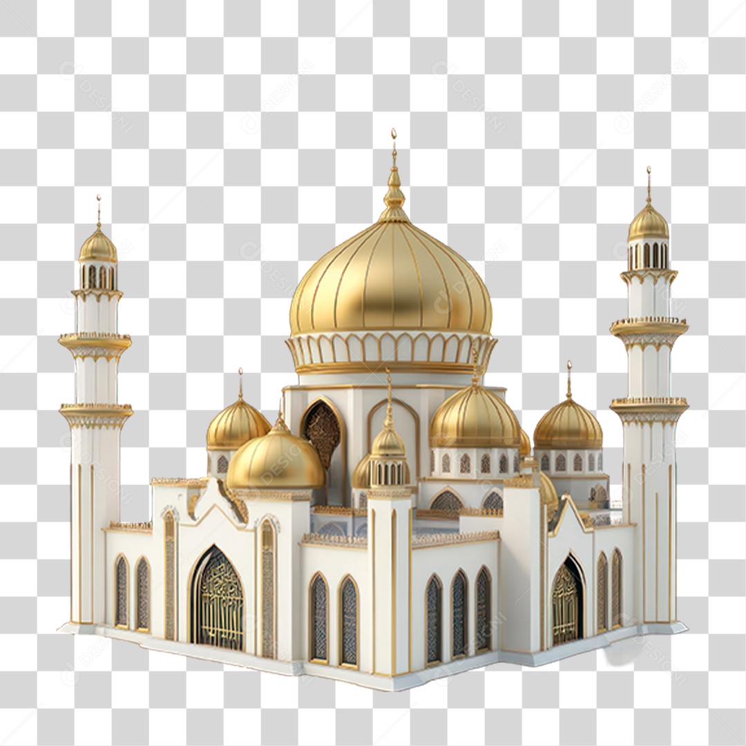 Cúpula da Rocha PNG Transparente