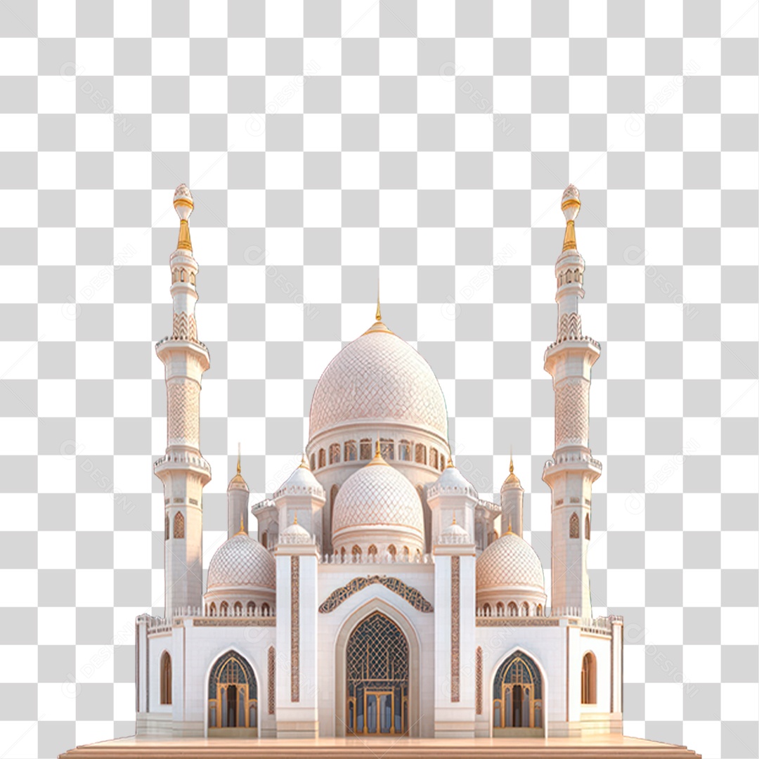 Cúpula da Rocha PNG Transparente