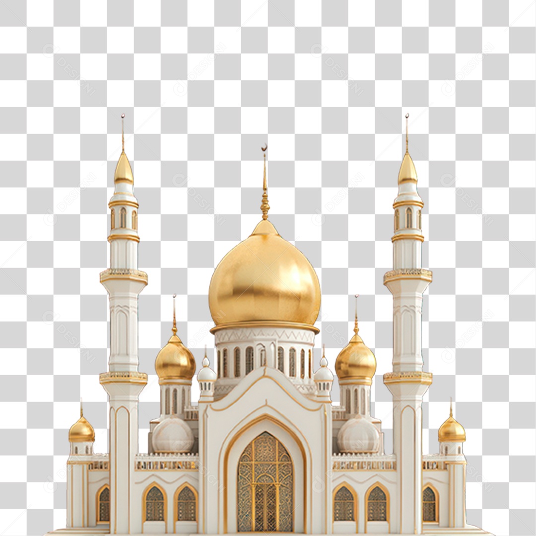 Cúpula da Rocha PNG Transparente