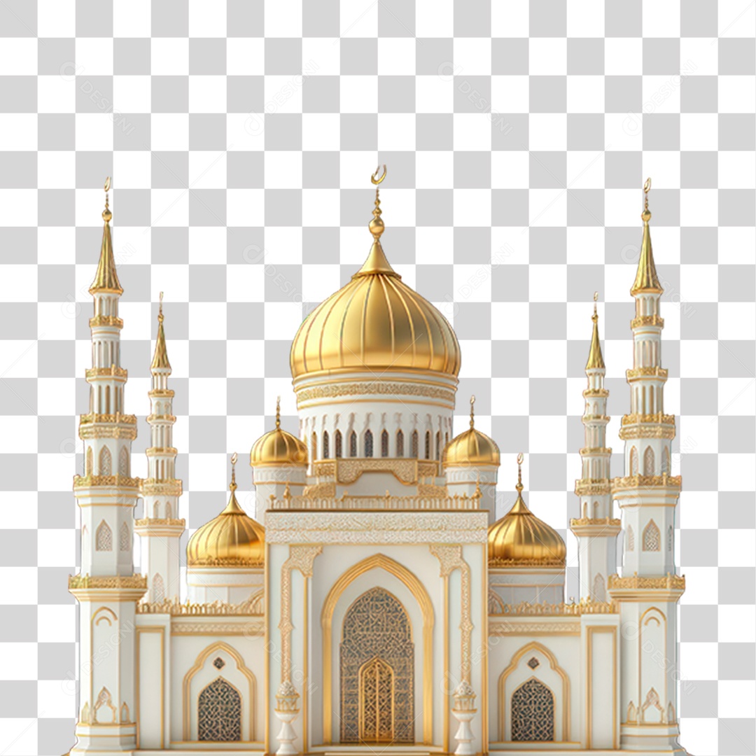 Cúpula da Rocha PNG Transparente