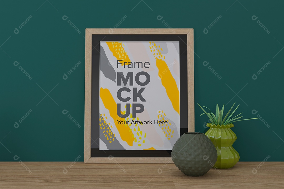 Moldura de Quadro Mockup PSD