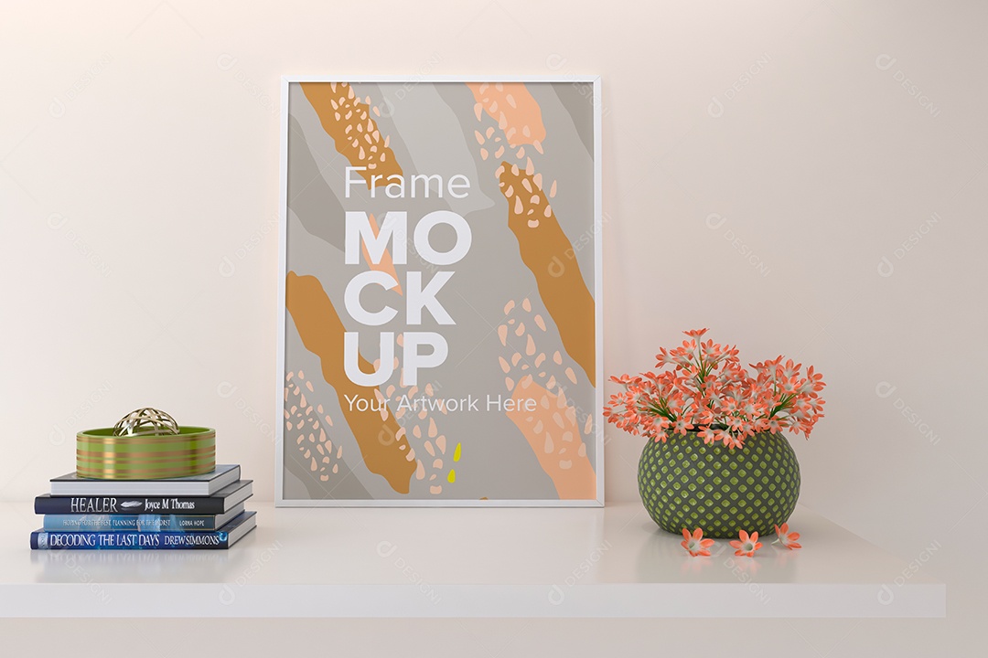 Moldura de Quadro Mockup PSD