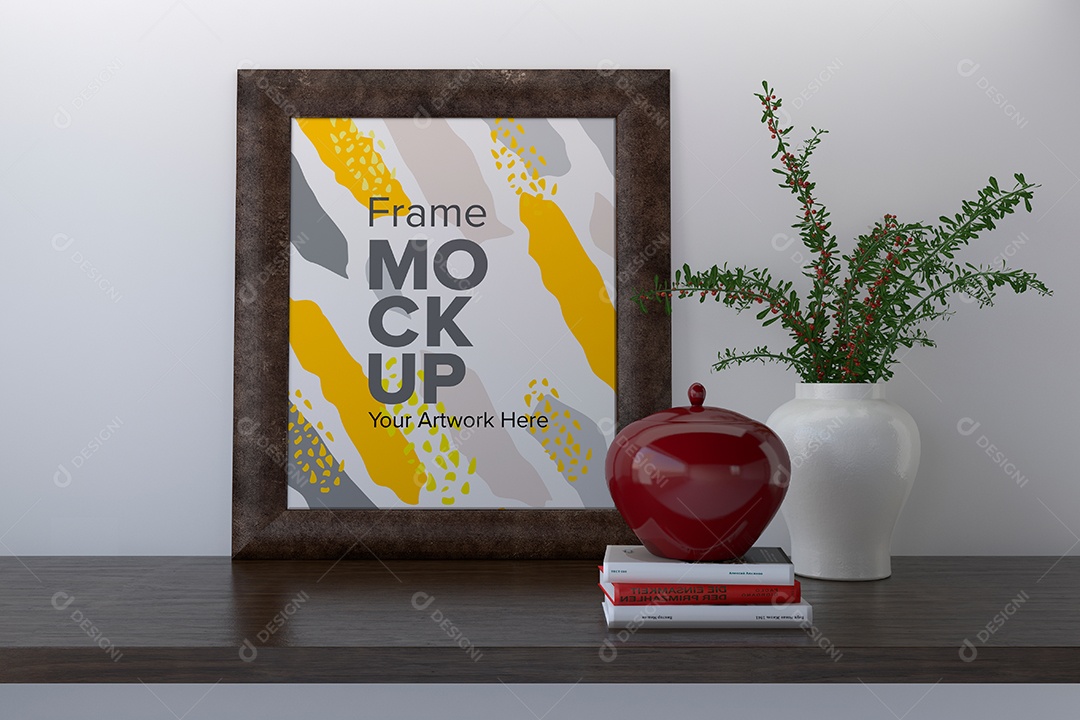 Moldura de Quadro Mockup PSD