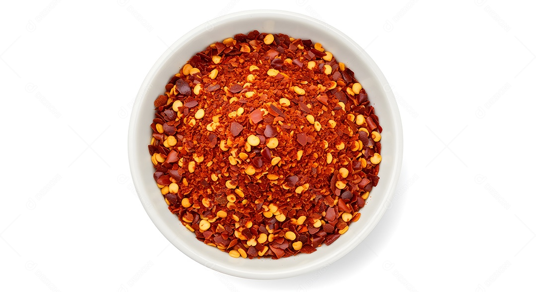 Imagem mostra pimenta calabresa seca em flocos