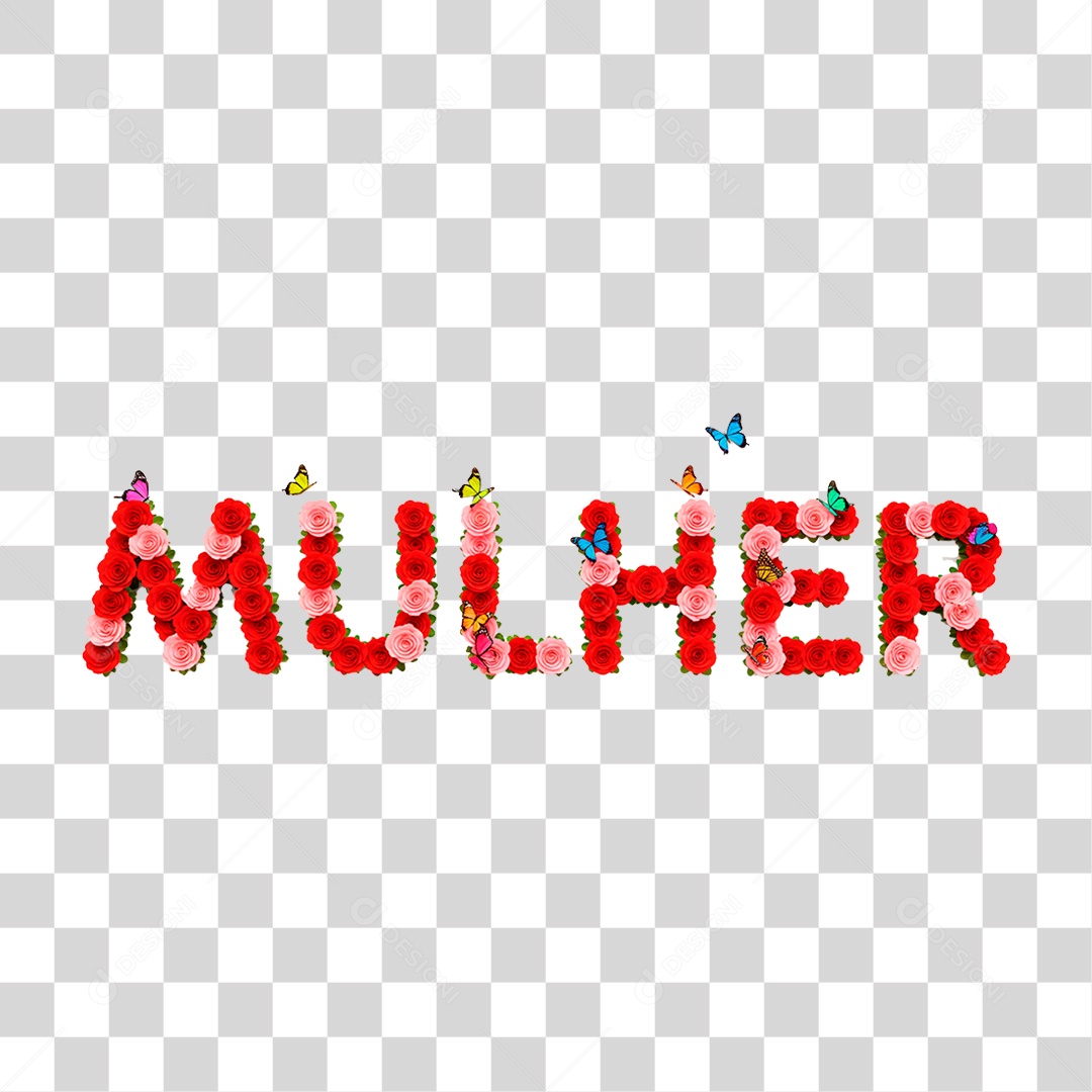 Selo 3D Mulher PNG Transparente