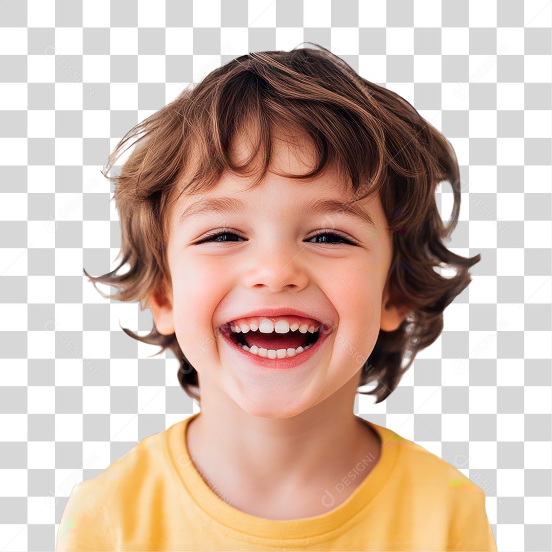 Criança Sorrindo PNG Transparente