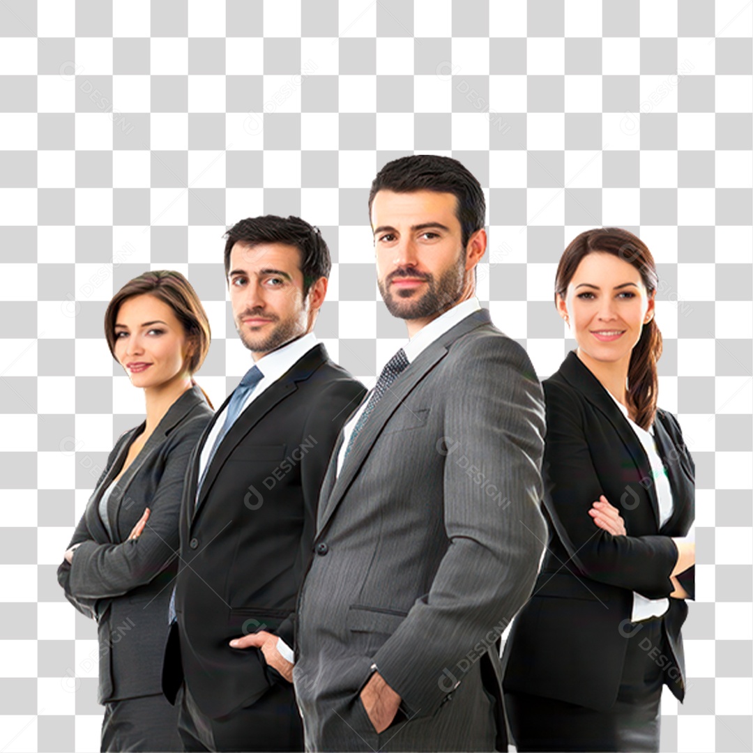 Grupo de Empresários PNG Transparente