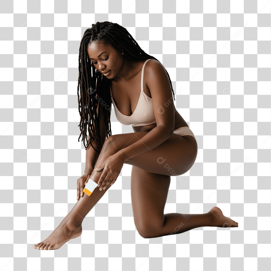 Mulher Depilação PNG Transparente