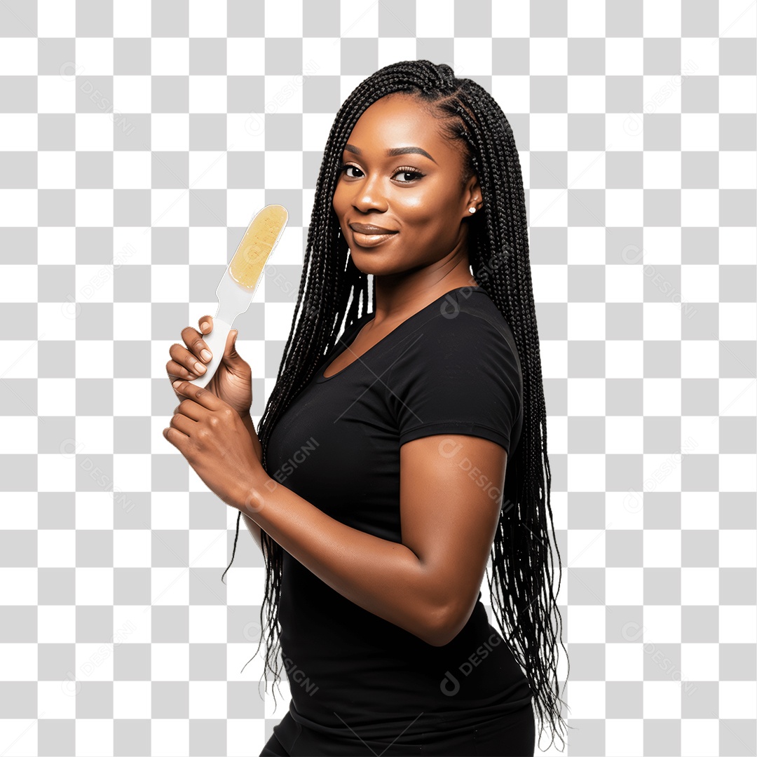 Mulher Depilação PNG Transparente