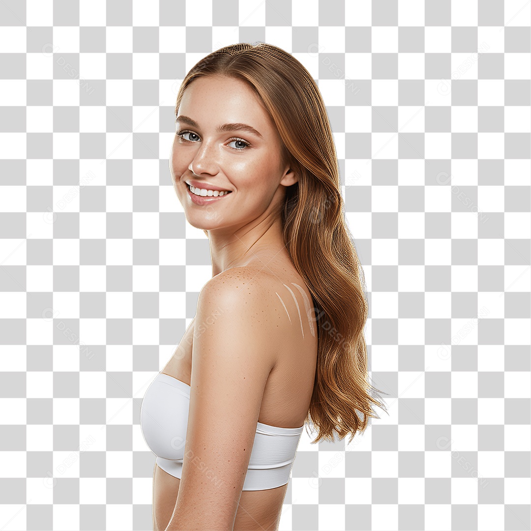 Mulher Depilação PNG Transparente