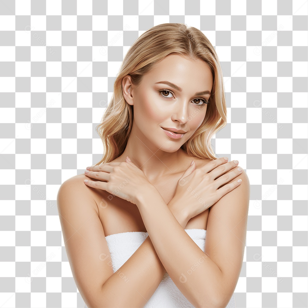 Mulher Depilação PNG Transparente