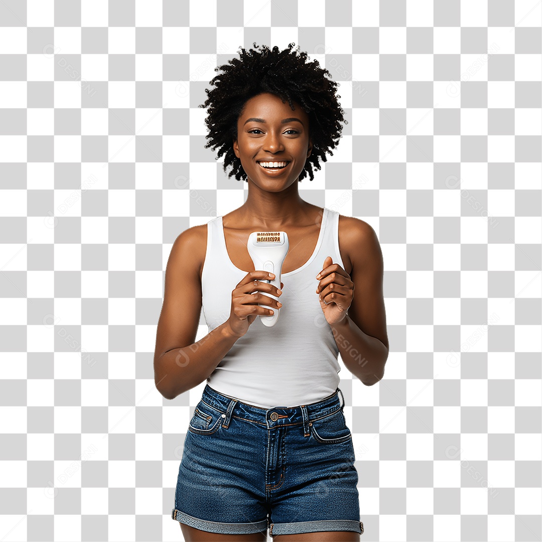 Mulher Depilação PNG Transparente