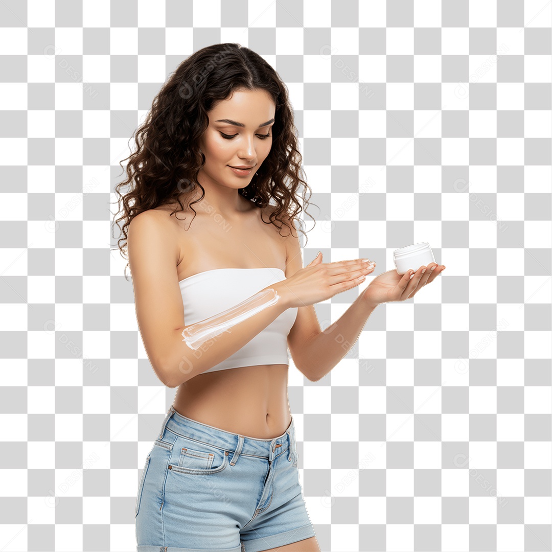 Mulher Depilação PNG Transparente