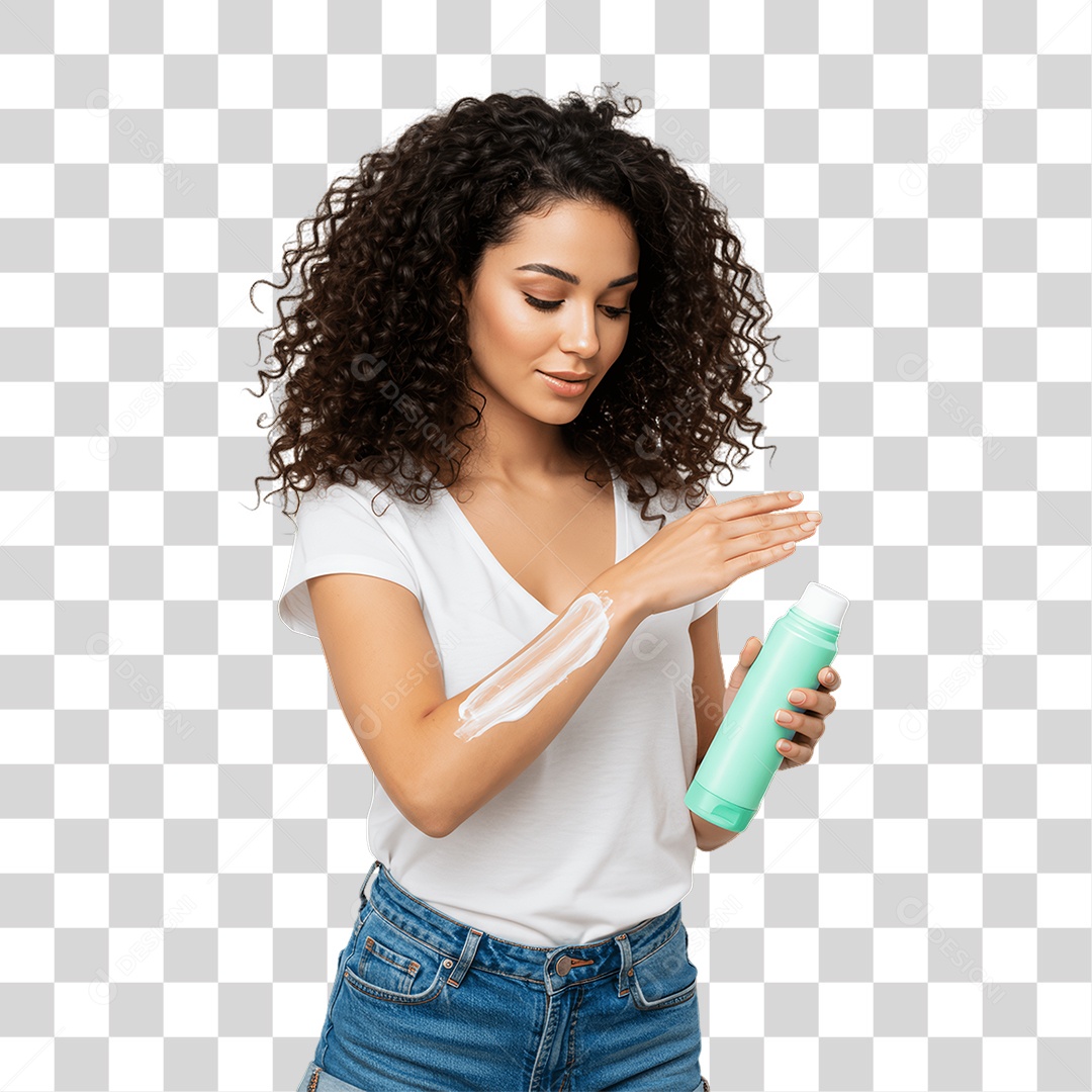 Mulher Depilação PNG Transparente