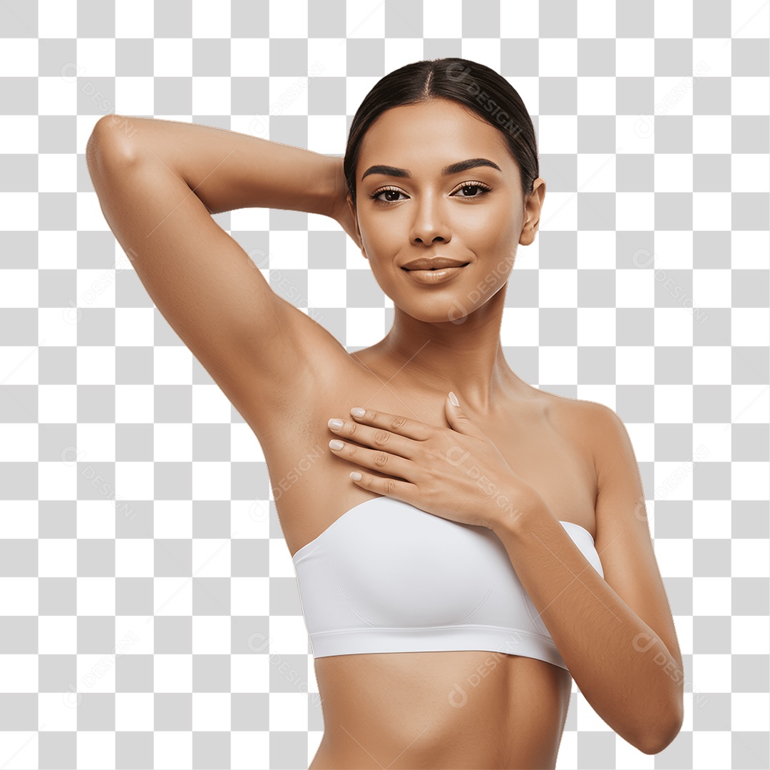 Mulher Depilação PNG Transparente