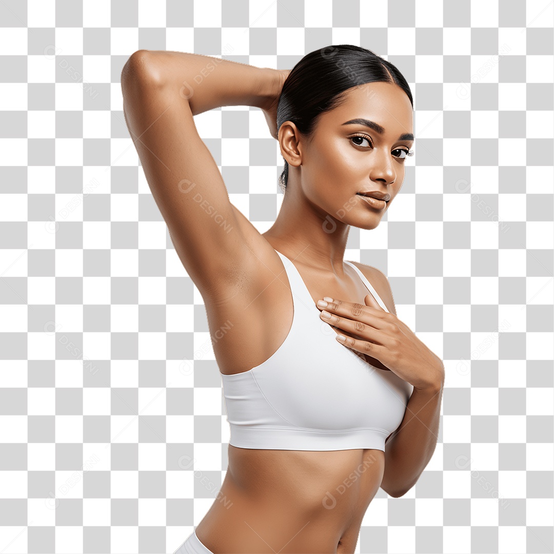 Mulher Depilação PNG Transparente
