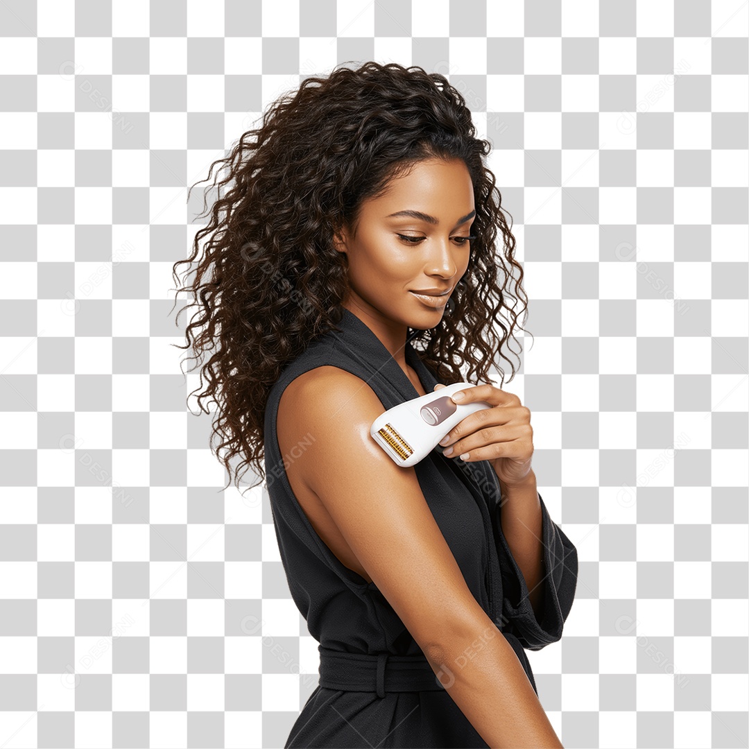 Mulher Depilação PNG Transparente