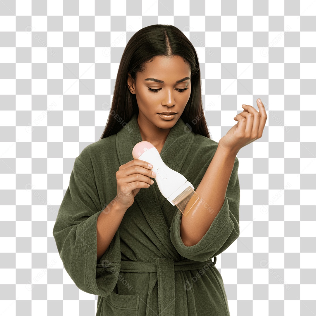 Mulher Depilação PNG Transparente