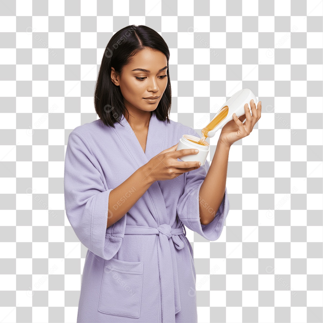 Mulher Depilação PNG Transparente