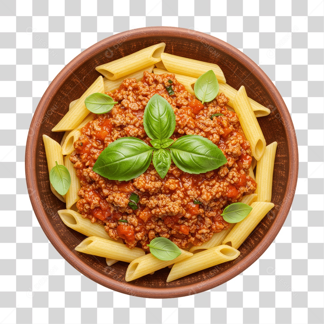 Porção de Macarrão PNG Transparente