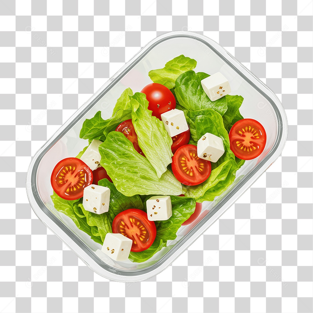Porção de Saladas PNG Transparente
