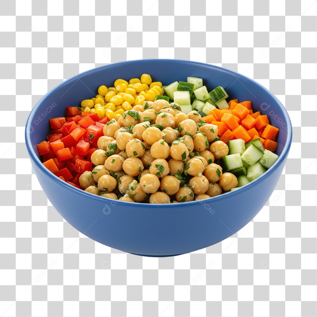 Porção de Saladas PNG Transparente
