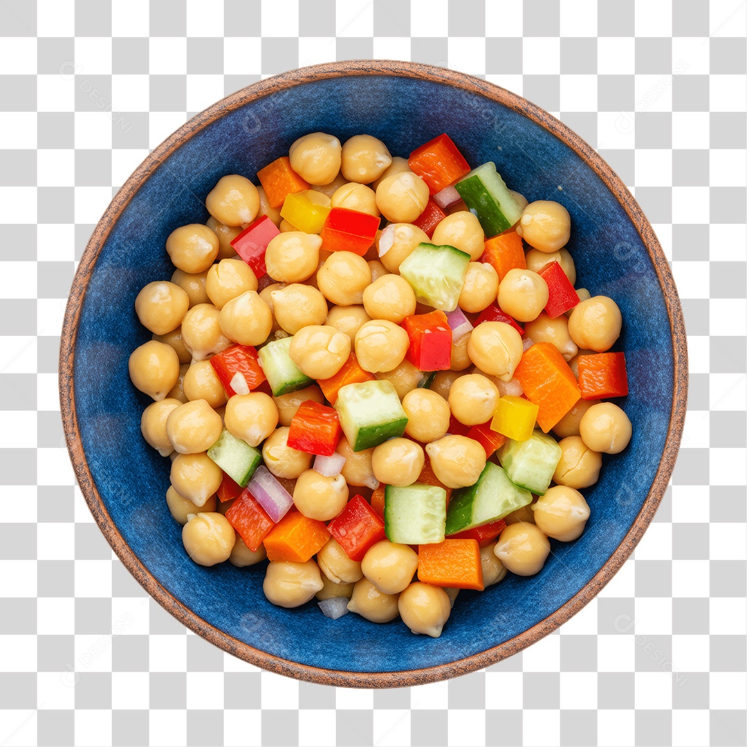 Porção de Saladas PNG Transparente