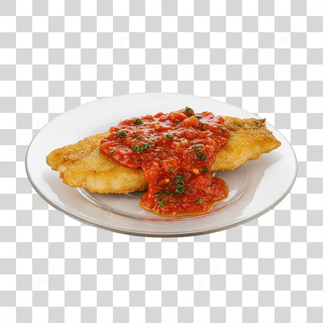 Porção de Mandioca Frita PNG Transparente