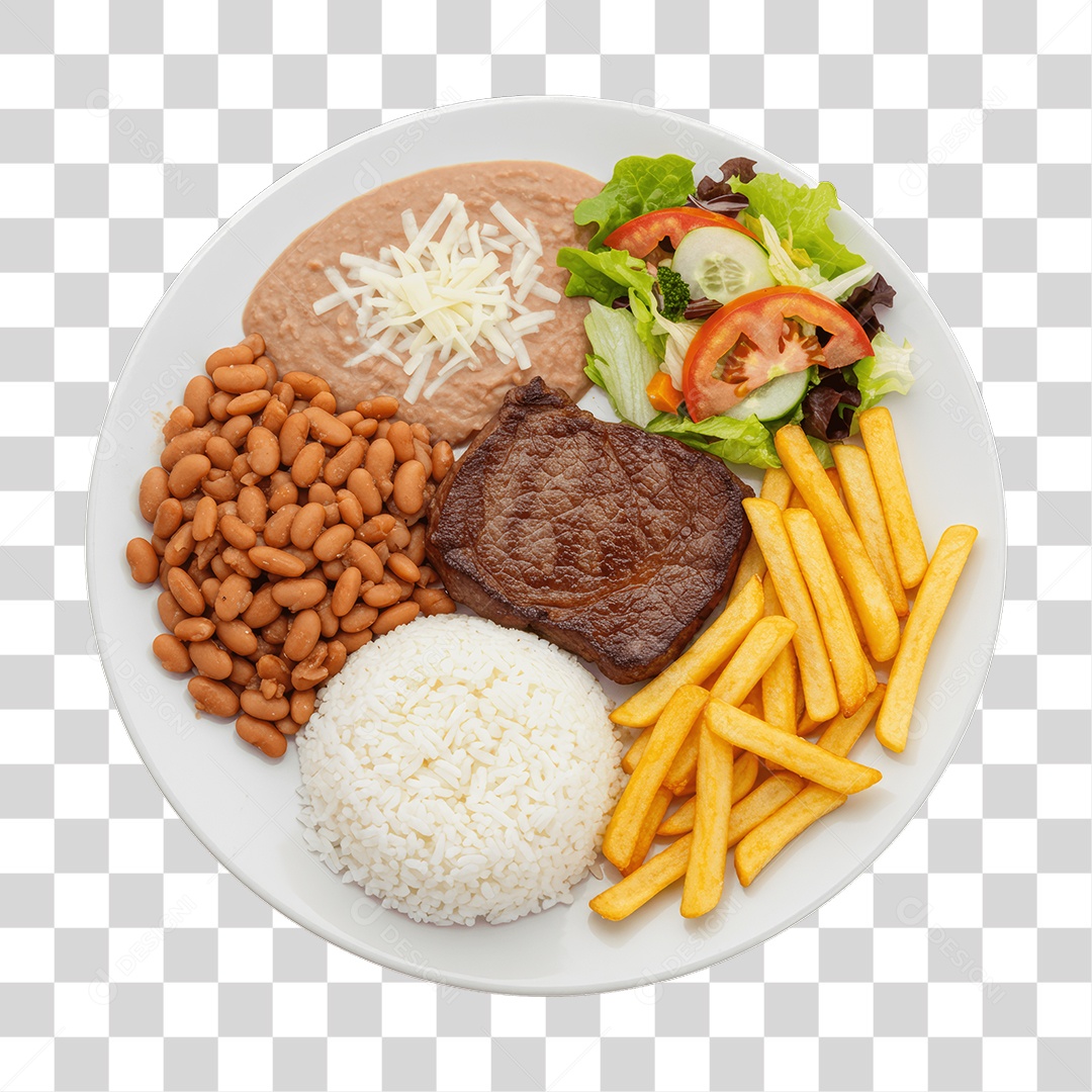 Porção em Restaurante PNG Transparente