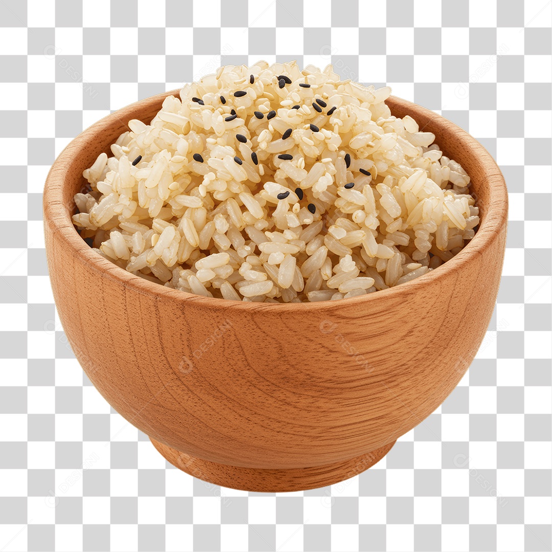 Porção de Arroz PNG Transparente