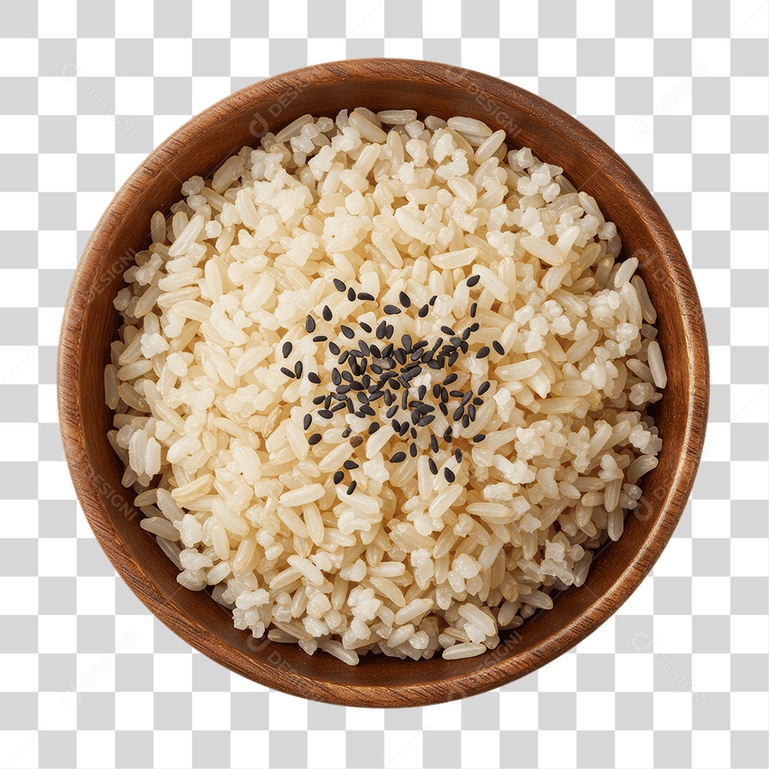 Porção de Arroz PNG Transparente