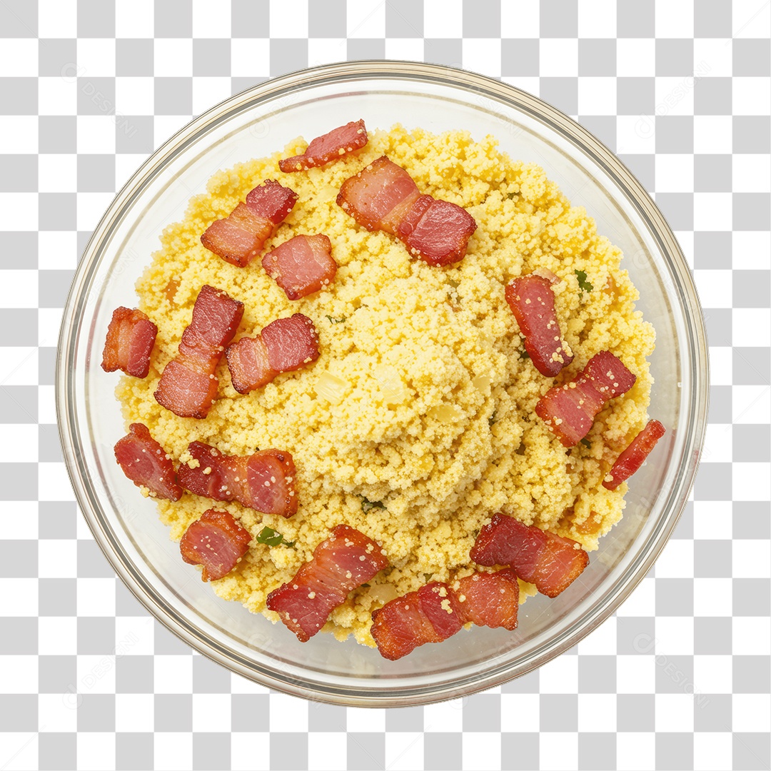 Vasilha com Cuscuz PNG Transparente