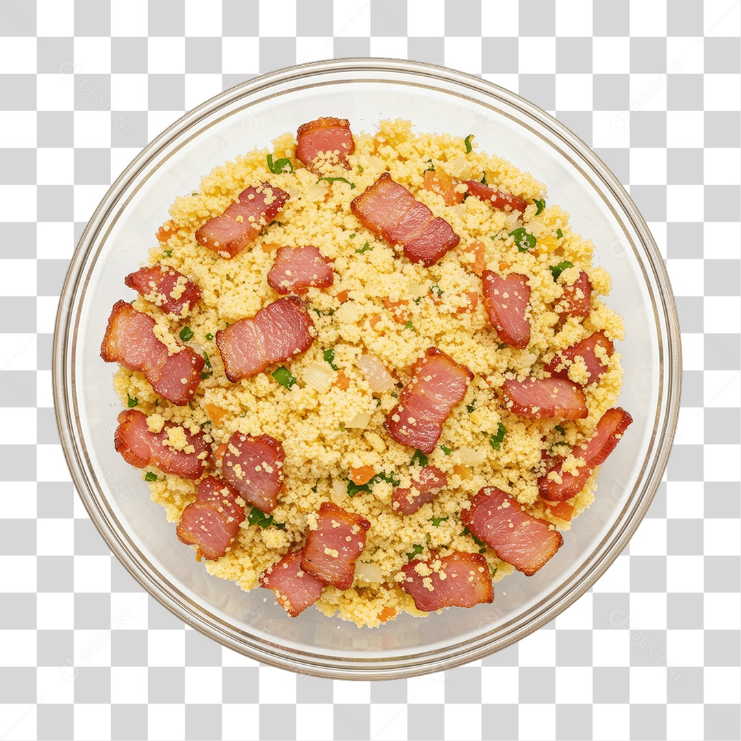 Vasilha com Cuscuz PNG Transparente