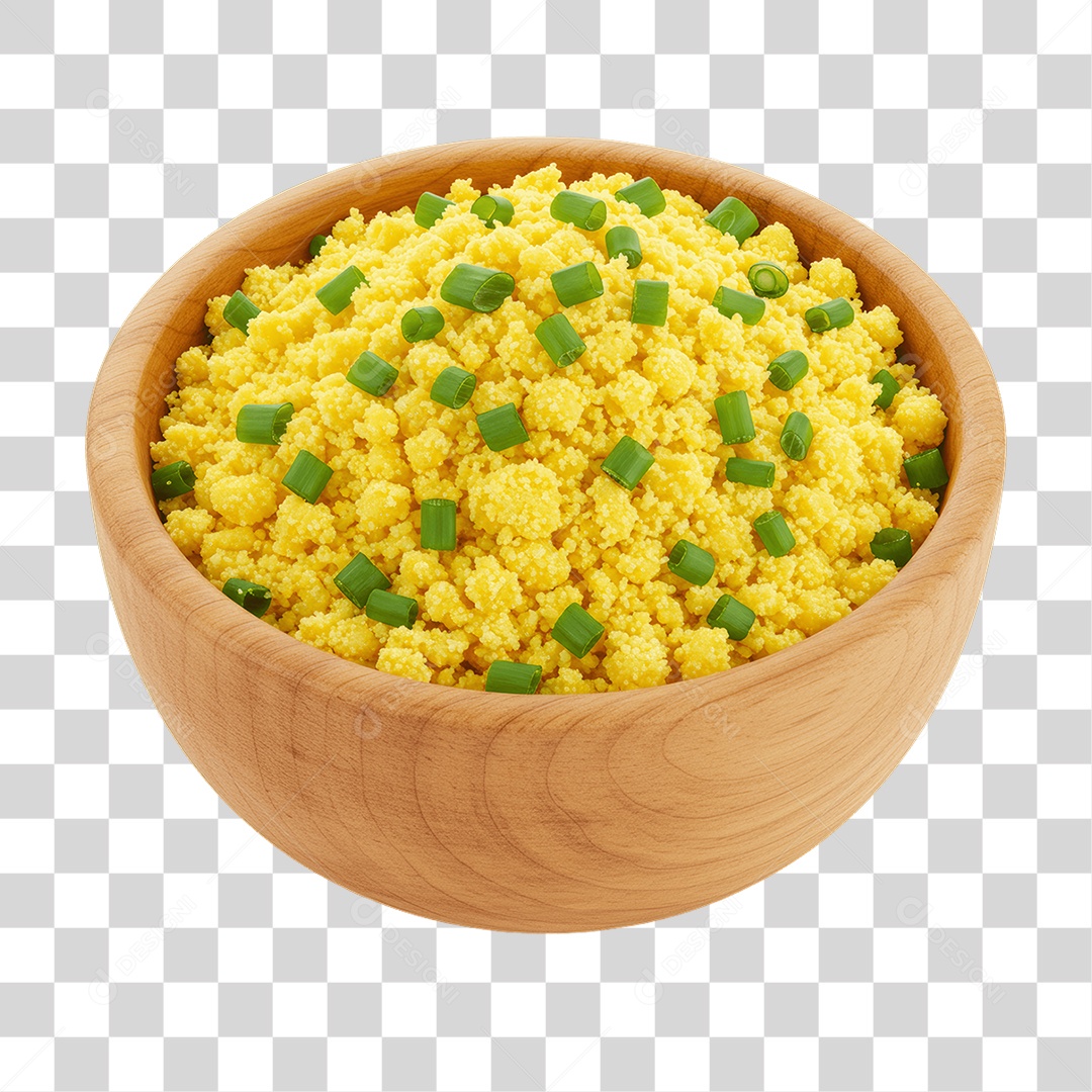 Vasilha com Cuscuz PNG Transparente