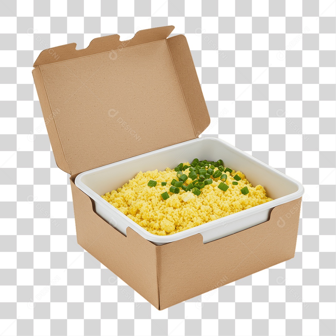 Vasilha com Cuscuz PNG Transparente