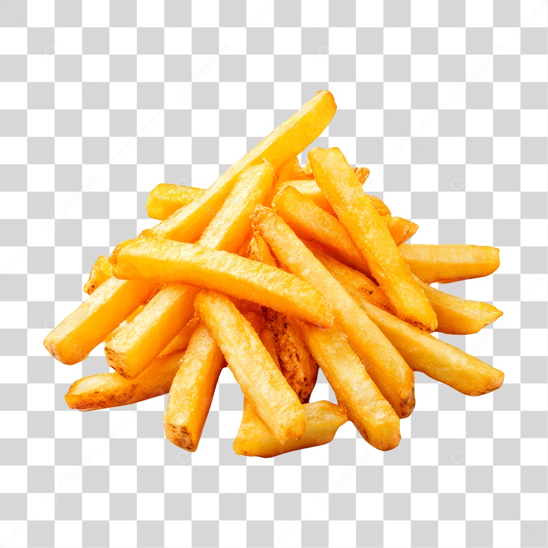 Batata Frita PNG Transparente