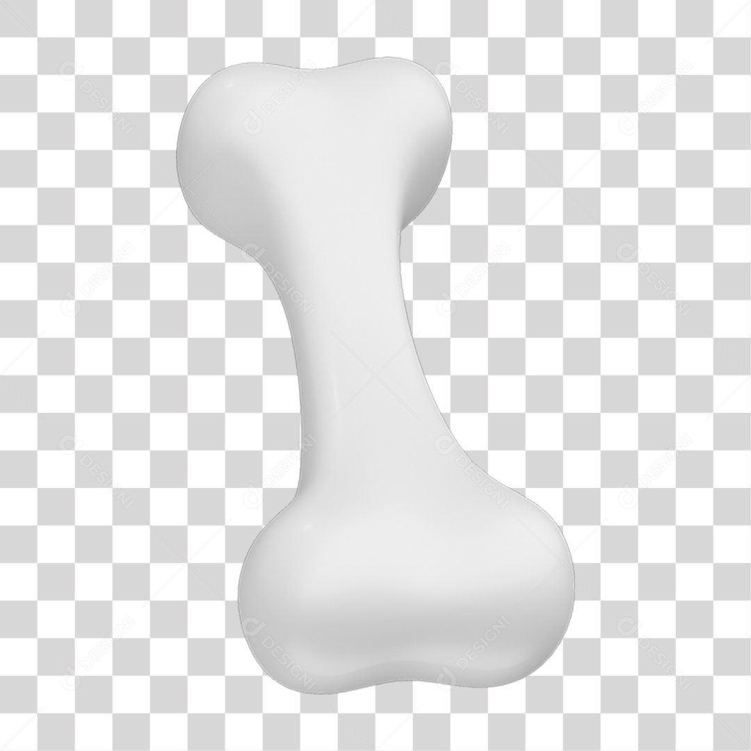 Osso de Brinquedo para Animal de Estimação PNG Transparente