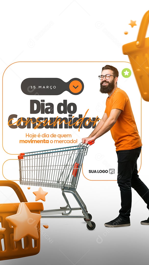 Story Dia Do Consumidor 15 De Março Social Media PSD Editável