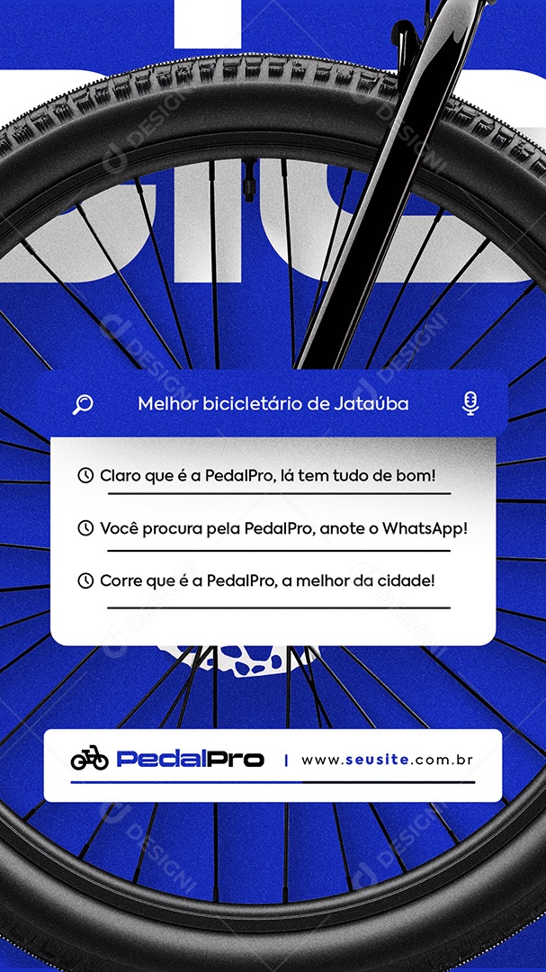 Story Bicicletaria Feedback Melhor Bicicletário Social Media PSD Editável
