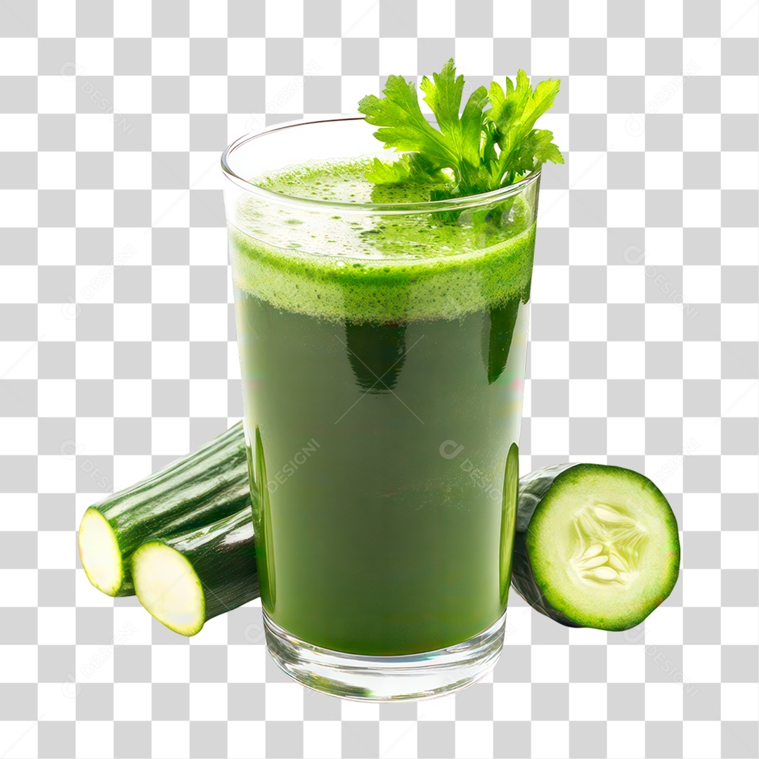 Suco Verde PNG Transparente