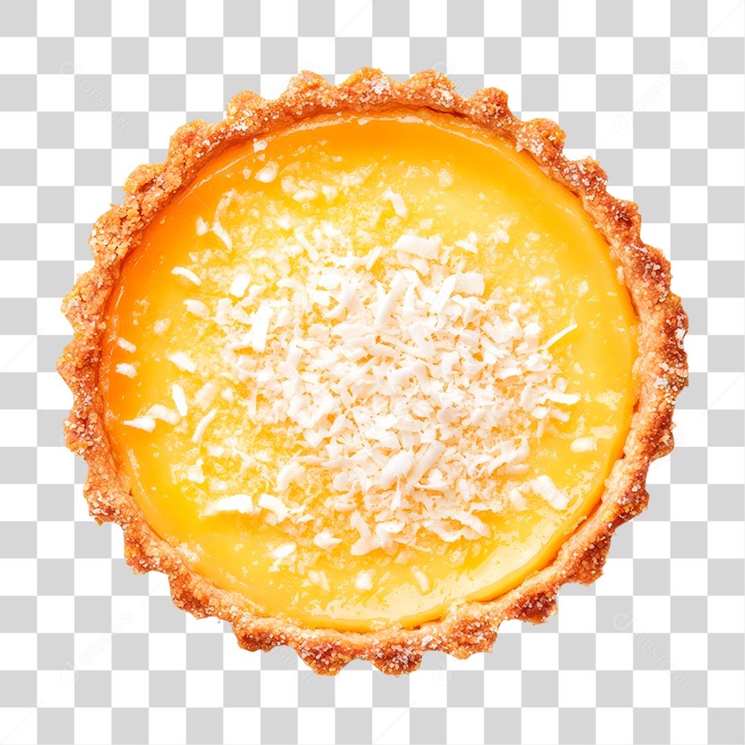 Torta de Limão PNG Transparente