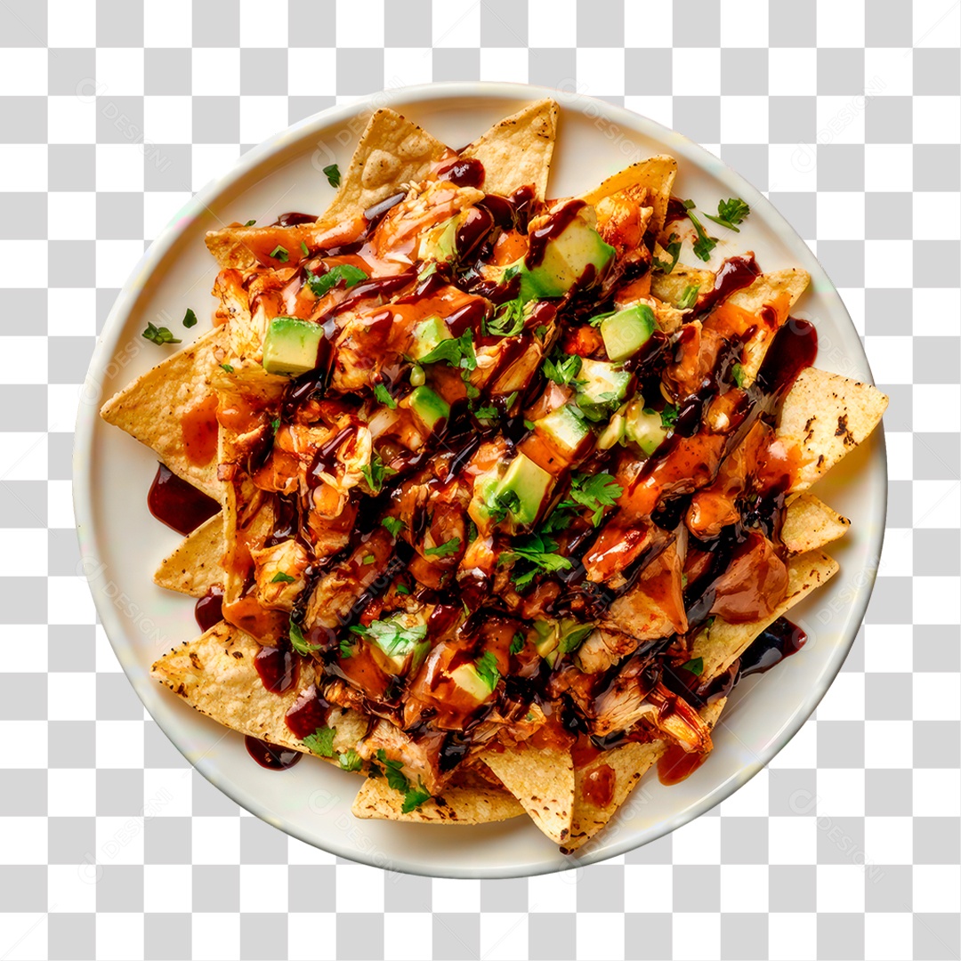 Porções de Nachos PNG Transparente