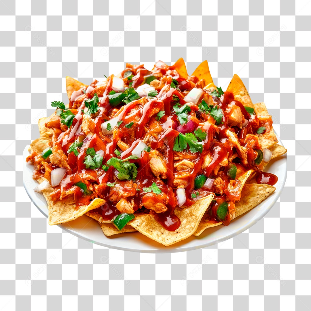 Porções de Nachos PNG Transparente