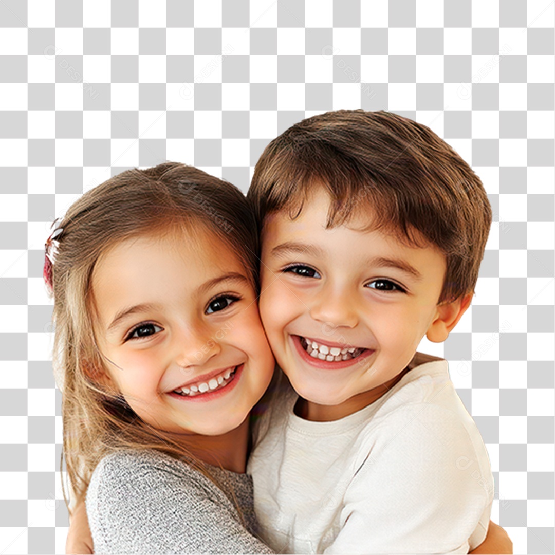 Crianças Sorrindo PNG Transparente