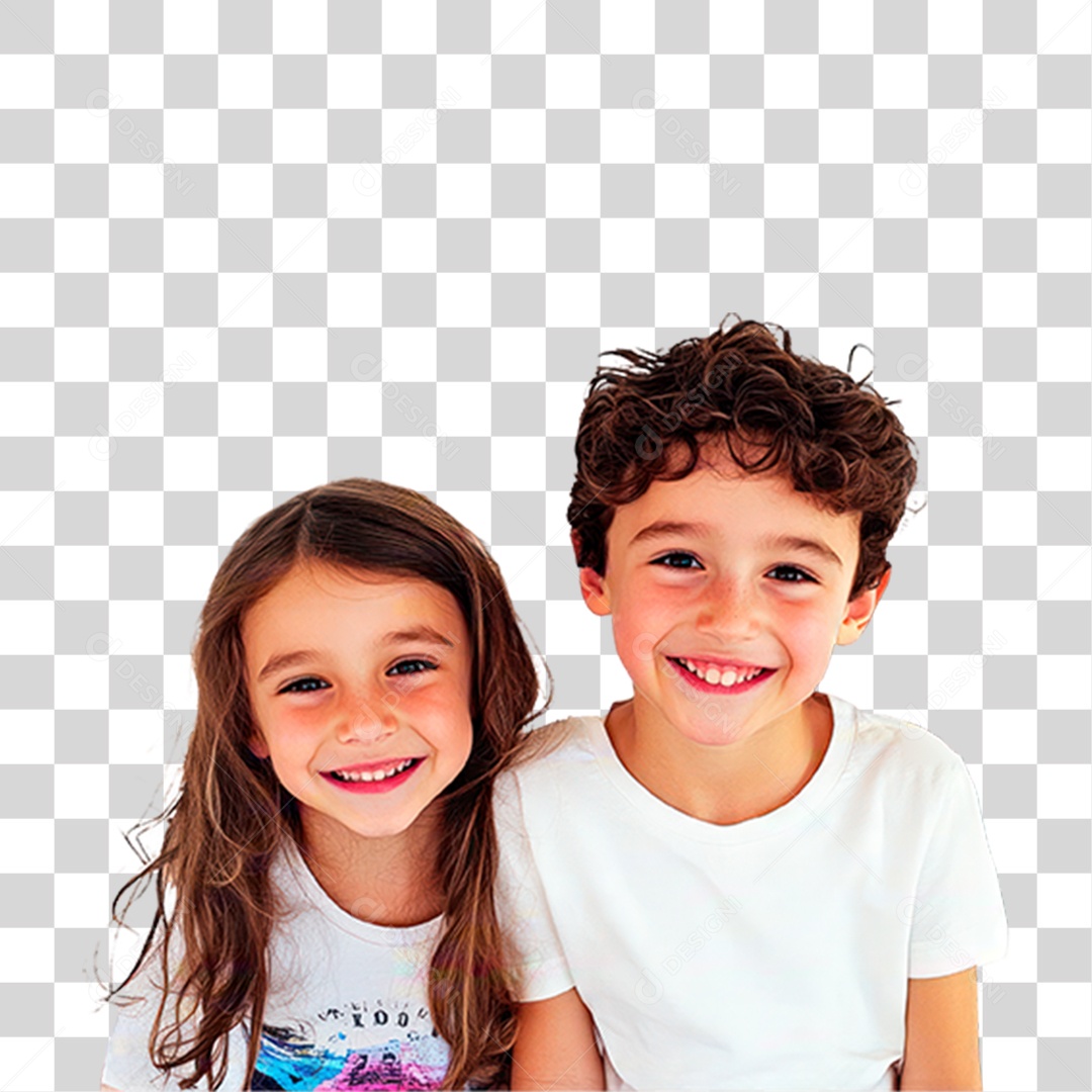 Crianças Sorrindo PNG Transparente