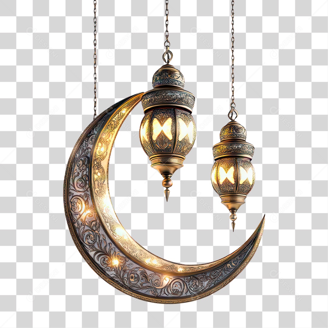 Iluminaria de Lua PNG Transparente