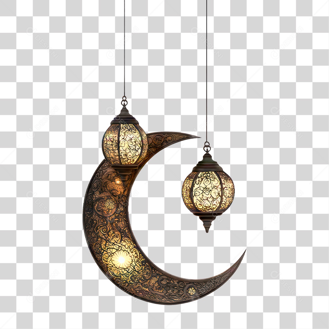Iluminaria de Lua PNG Transparente